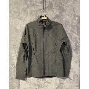 Aether Apparel Women's Coat Jacket size 1 Small Gray Technical Fabric Waterproof